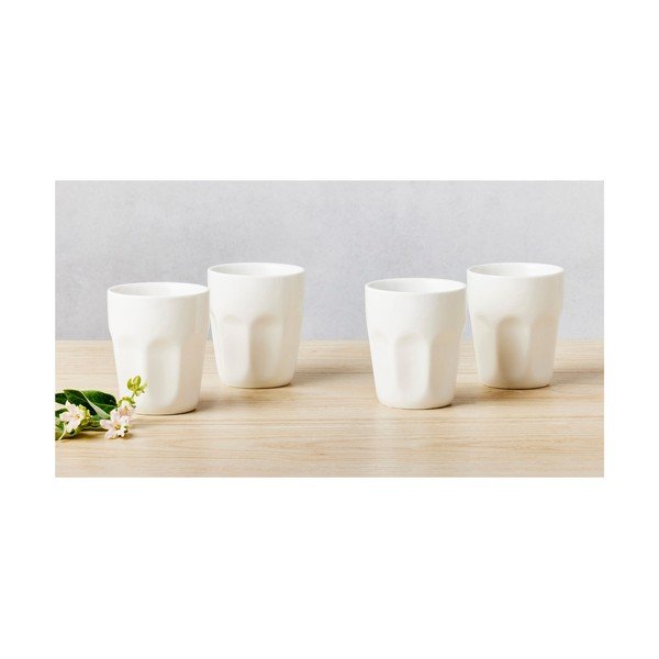 Căni albe din porțelan 4 buc. 200 ml Basic – Maxwell & Williams-image-1