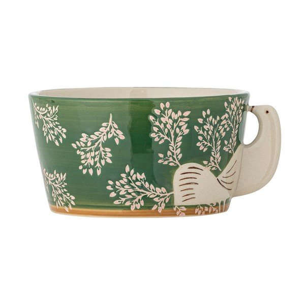 Bol mic verde pentru supă din gresie 460 ml Hezha – Bloomingville-image-3