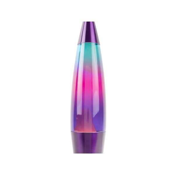 Lava lamp din sticlă (înălțime 41,5 cm) Rainbow Rocket Lava – Leitmotiv-image-2