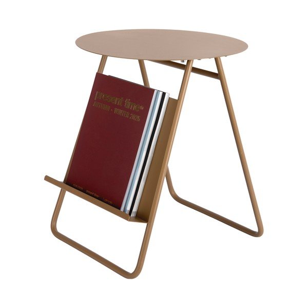 Măsuță auxiliară rotundă din metal ø 40 cm Esencia – Leitmotiv-image-2