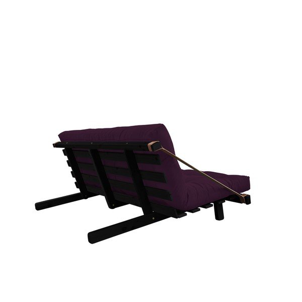 Canapea extensibilă Karup Jump Black/Purple Plum-image-2