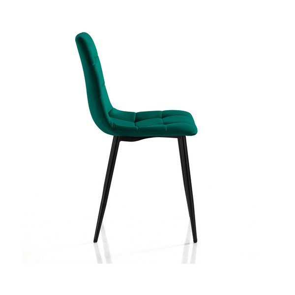 Scaune de dining verde 2 buc. din catifea Faffy – Tomasucci-image-3