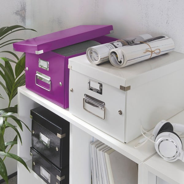 Cutie depozitare Leitz Universal, lungime 37 cm, violet-image-1