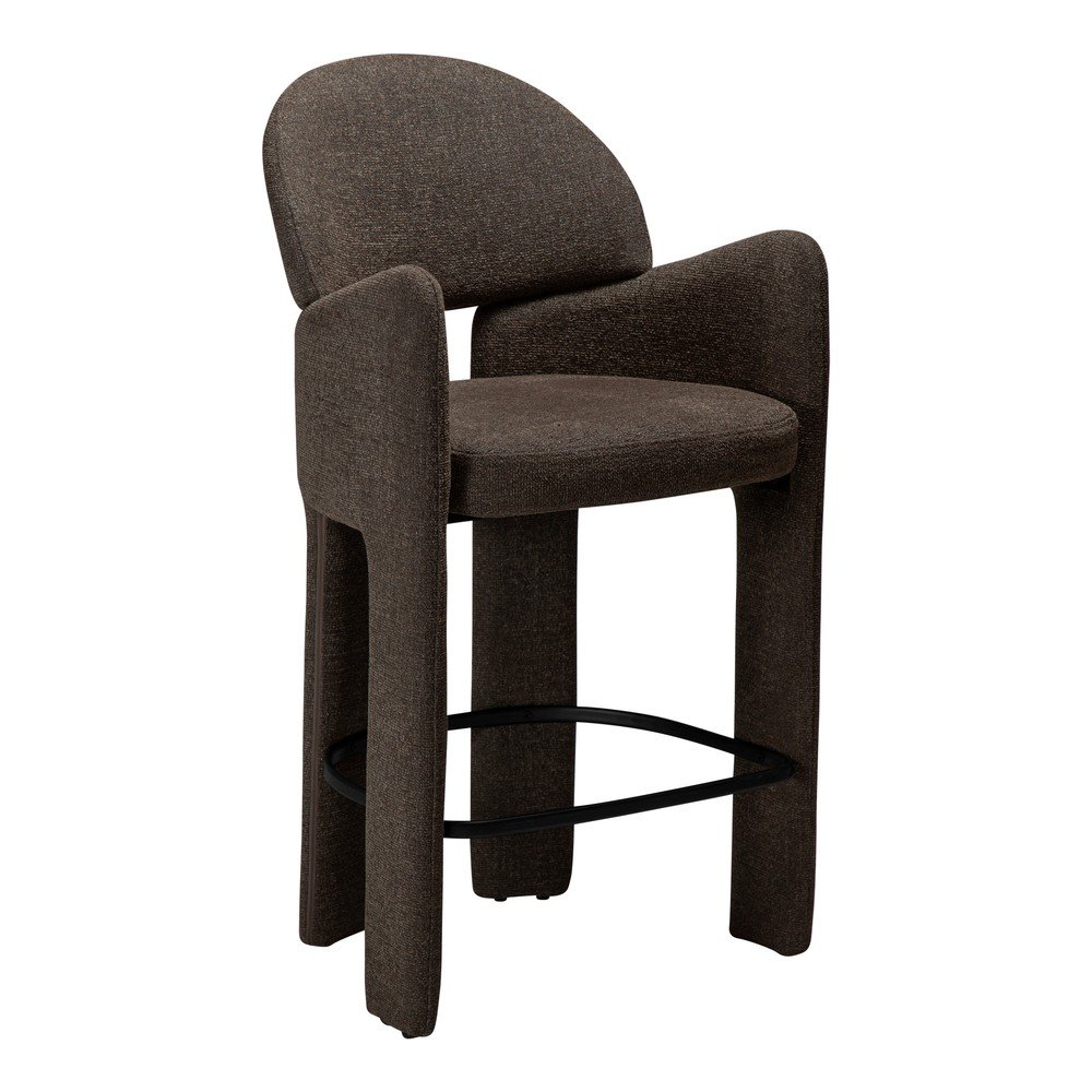 Scaun de bar maro (înălțime șezut 68,5 cm) Aole – DAN-FORM Denmark