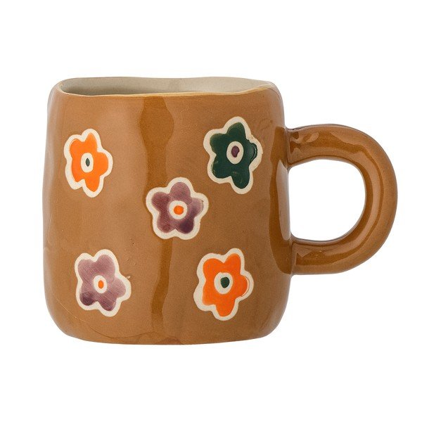 Cană pentru copii maro din gresie 130 ml Addy – Bloomingville Mini