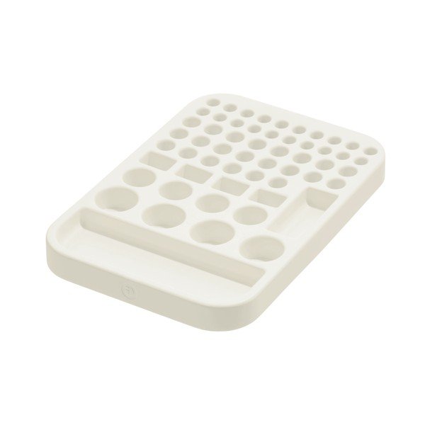 Organizator pentru baterii iDesign Eco Bin, 28,19 x 19,23 cm, alb-image-3