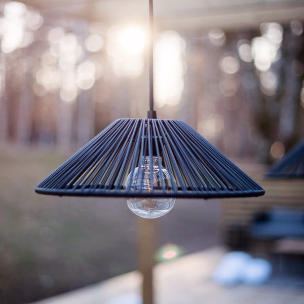 Abajur negru ø 38 cm Vide – Star Trading-image-1