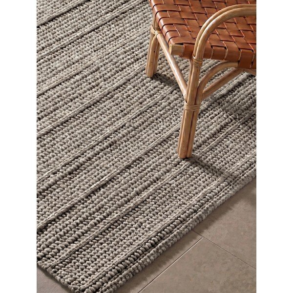 Covor gri țesut manual din lână 80x150 cm Camden Parker – Ted Baker-image-2