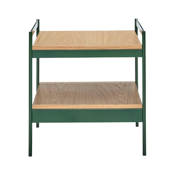 Măsuță auxiliară cu blat cu aspect de lemn de stejar 43x43 cm Jaunty – Hübsch