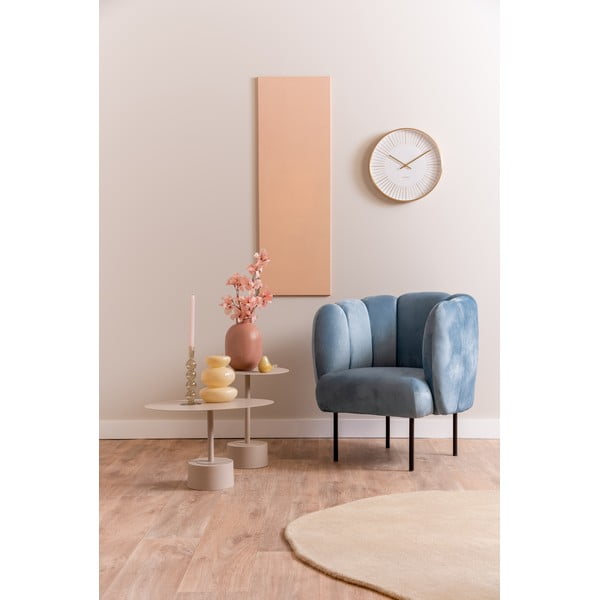 Măsuță auxiliară rotundă din metal ø 40 cm Nowa – Leitmotiv-image-3