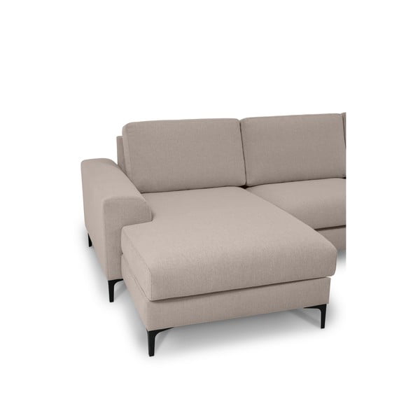 Colțar bej (cu colț pe partea dreaptă/în formă de "U") Henry – Scandic-image-3