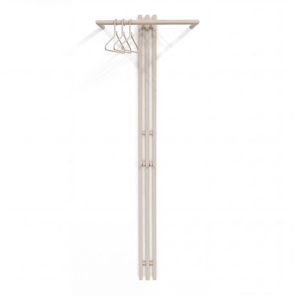 Cuier de perete taupe din oțel 65 cm Senza – Spinder Design