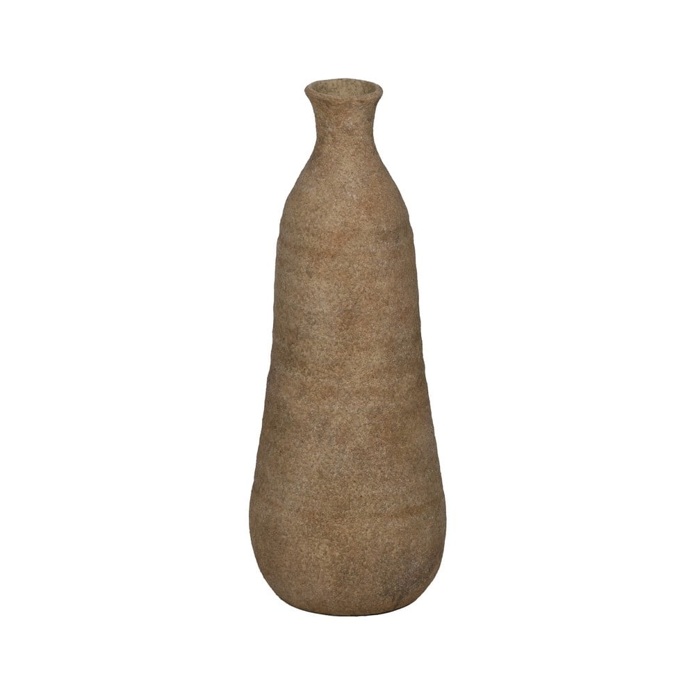 Vază maro din ceramică înaltă (înălțime 51 cm) Ijo – Ixia