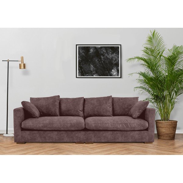 Canapea maro închis 266 cm Comfy – Scandic-image-1
