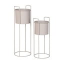 Ghivece decorative 2 buc. din metal ø 21,5 cm Rabo – House Nordic