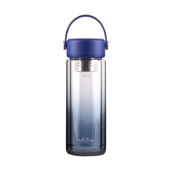 Sticlă albastră din sticlă 350 ml Fuori – Vialli Design