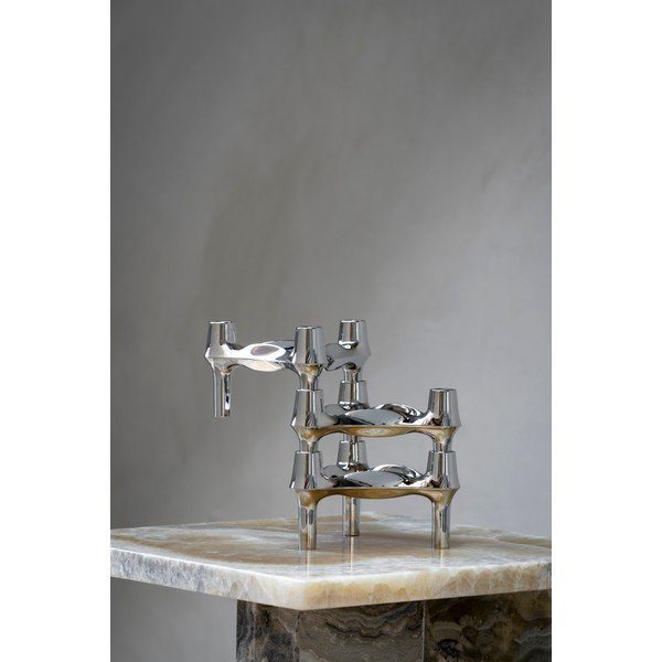 Sfeșnice 3 buc. din metal BMF – STOFF Nagel-image-3