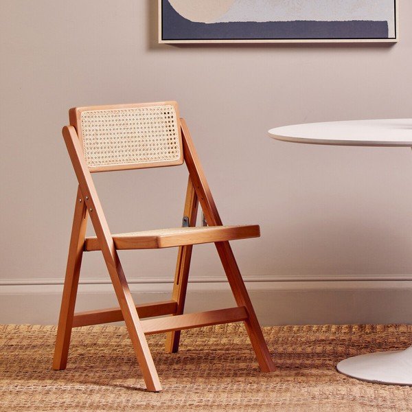 Scaun de dining în culoare naturală din lemn de fag Cebu – Premier Housewares-image-3