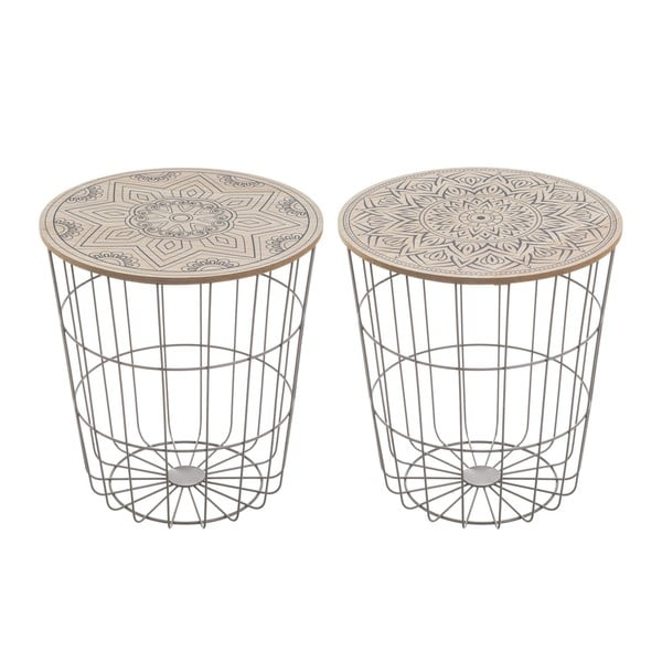 Măsuțe auxiliare 2 buc. rotunde ø 40 cm – Casa Selección