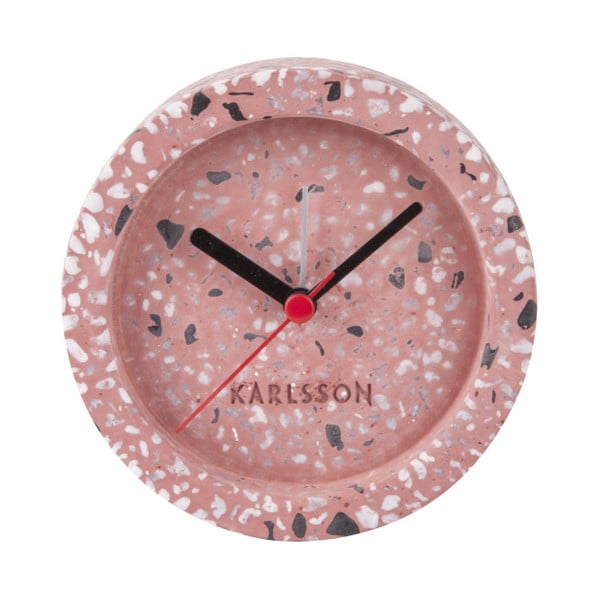 Ceas de masă deșteptător Karlsson Tom, roz