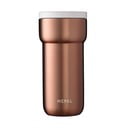 Cană termos în culoarea bronz 375 ml Rose gold – Mepal