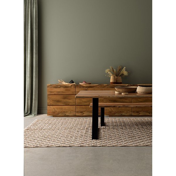 Bancă în culoare naturală din lemn masiv Artur – Bizzotto-image-4