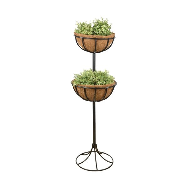 Suport metalic cu 2 ghivece Esschert Design Nice-image-1