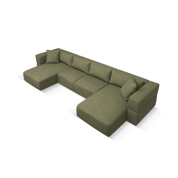 Colțar verde deschis (în formă de "U") Esther – Milo Casa-image-2