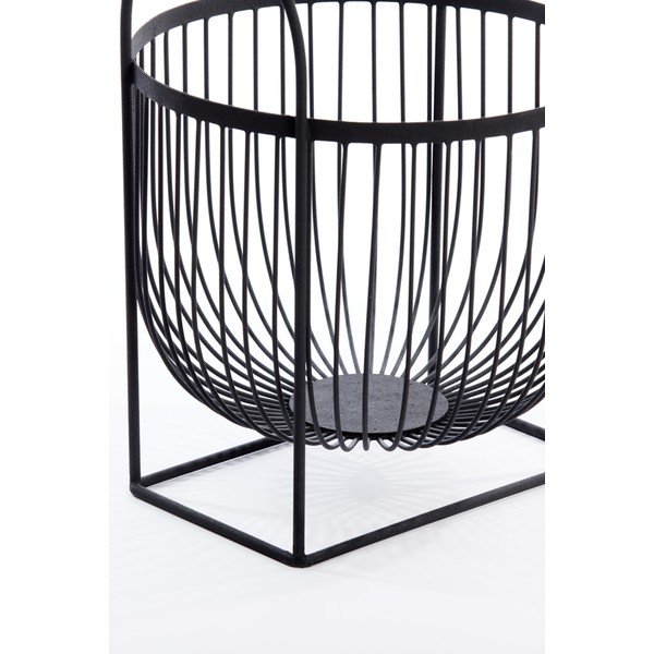 Coș de depozitare din sârmă negru Marjet – Light & Living-image-1