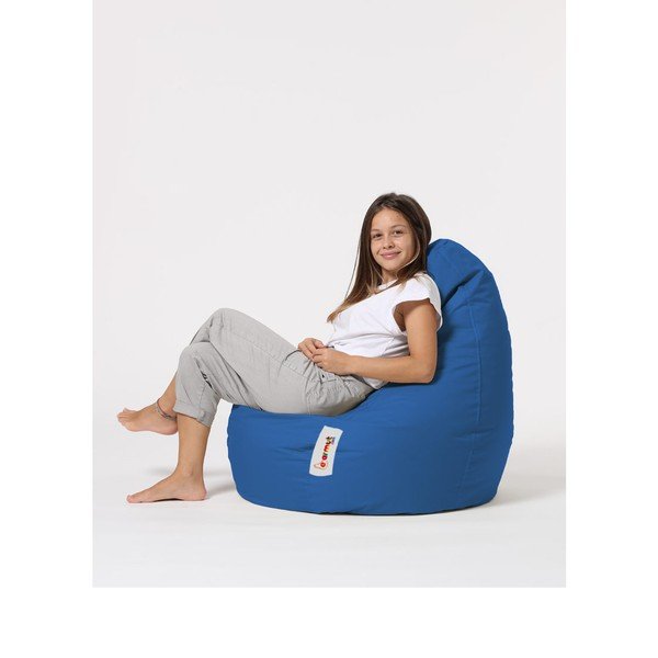 Fotoliu bean bag albastru Drop – Floriane Garden-image-3