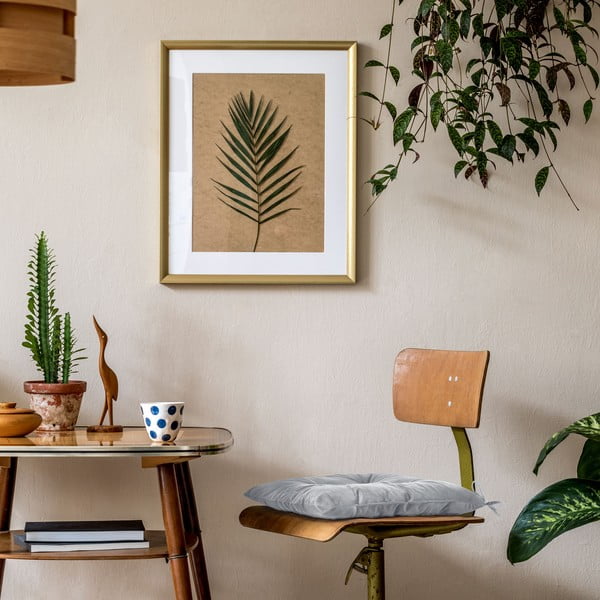 Pernă de scaun din catifea 40x40 cm Aleksa – Restilo-image-1