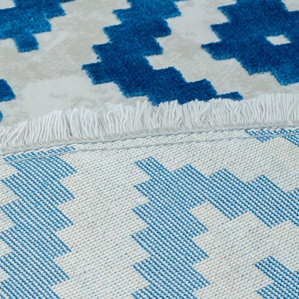 Covor Munico Azul, ⌀ 150 cm-image-1