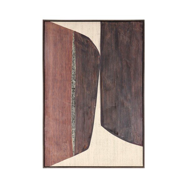 Tablou cu ramă/pe pânză imprimat/cu elemente pictate manual 83x123 cm Gallery – Bizzotto