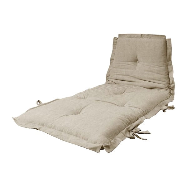 Futon variabil Karup Design Sit & Sleep Linen Beige, 80 x 200 cm