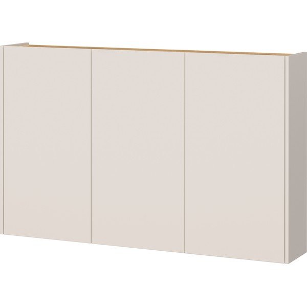 Dulap crem cu aspect de lemn de stejar 138x87x25 cm Libbiano – Germania