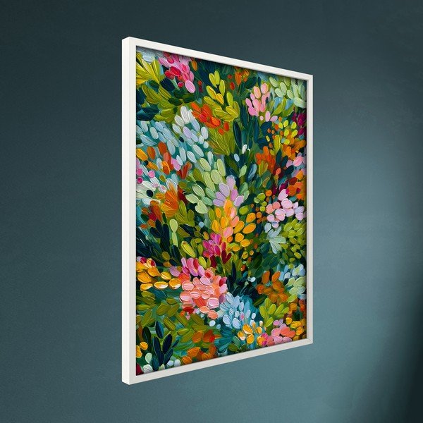 Tablou cu ramă imprimat 50x70 cm Vivid Meadow – Styler-image-3
