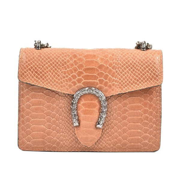 Poșetă din piele Renata Corsi Fiona, maro coniac