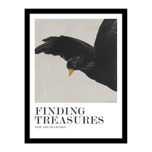 Poster cu ramă 32x42 cm Finding Treasures   – Malerifabrikken