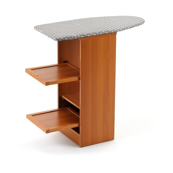 Masă de călcat pliabilă, cu sertare din lemn de fag Arredamenti Italia Stirallegro