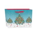 Pungă de cadouri 35x14,5 cm  cu model de Crăciun Beneath the Tree – Roger la Borde