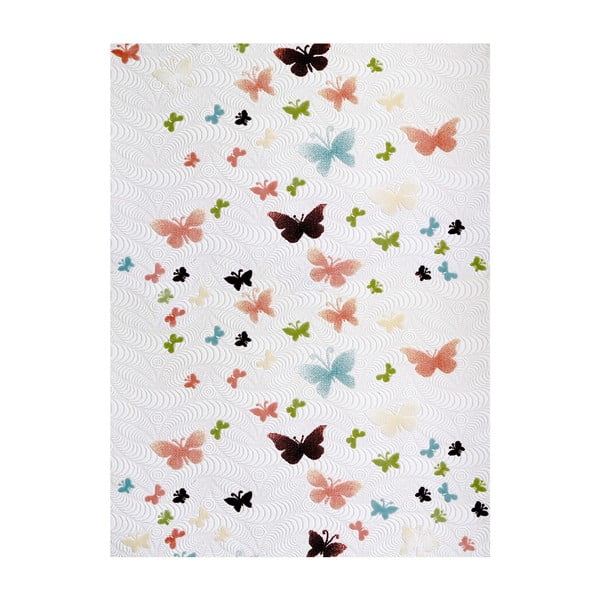 Covor Rizzoli Butterflies, 80x140 cm