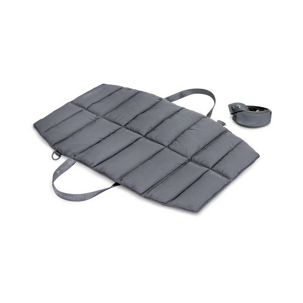 Pat de călătorie gri închis pentru câini 70x100 cm Strada Asphalt M – MiaCara