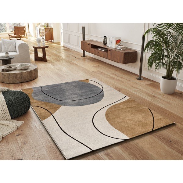 Covor portocaliu/crem 80x150 cm New York – Universal-image-1