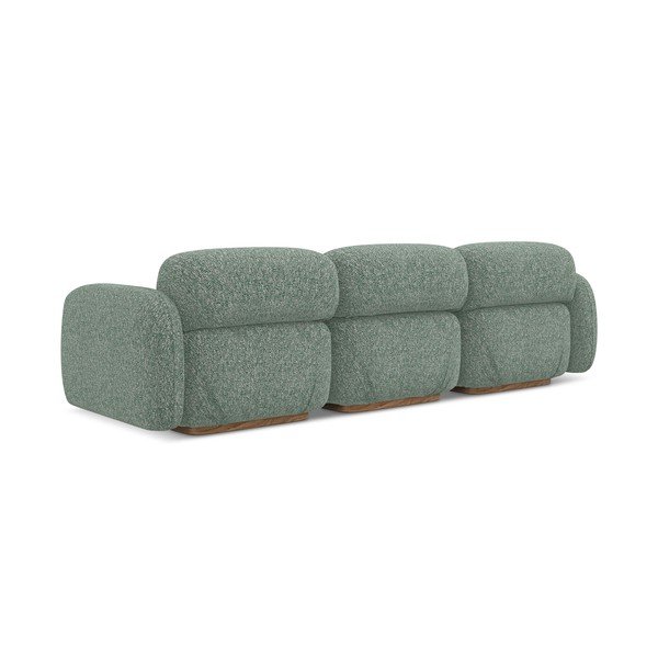 Canapea modulară verde-deschis 270 cm Ailani – Makamii-image-3