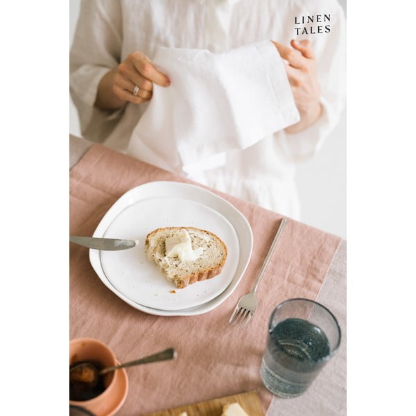 Set 2 șervete din in Linen Tales, alb-image-2