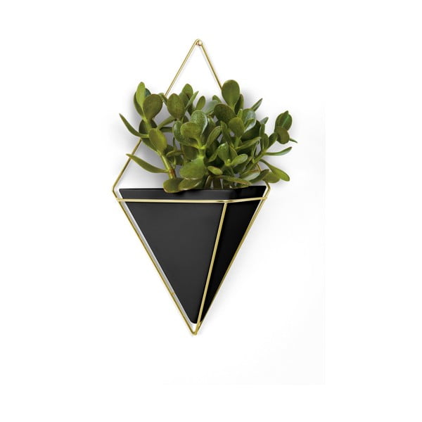 Ghiveci suspendat din ceramică Umbra Trigg, negru-image-3