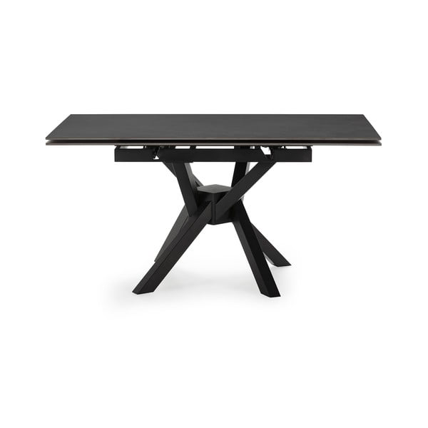 Masă de dining extensibilă cu blat din piatră cu blat suplimentar 90x150 cm Arlene – Marckeric