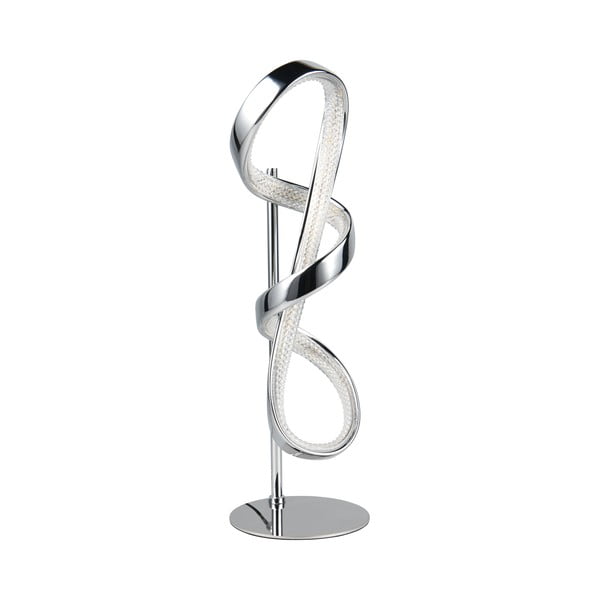 Veioză argintie LED (înălțime 47 cm) Padua – Trio