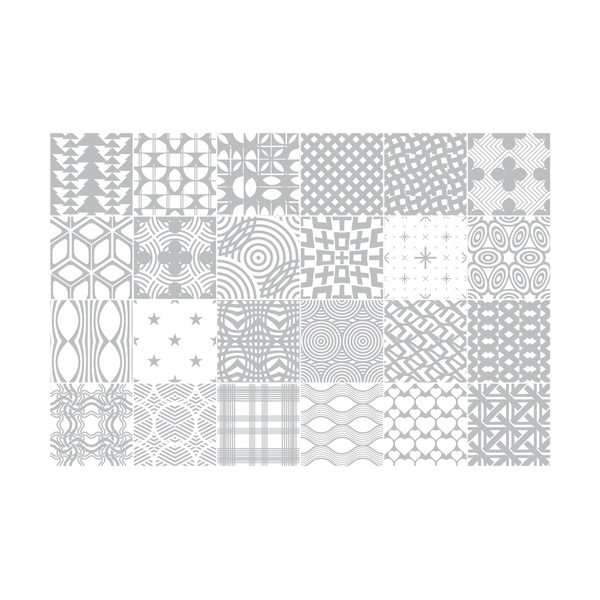 Set 24 autocolante Ambiance Scandi, 60 x 90 cm-image-1