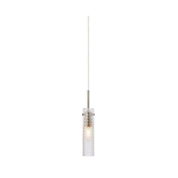 Lustră argintiu-mat din sticlă ø5x27,5 cm Vibia – Markslöjd